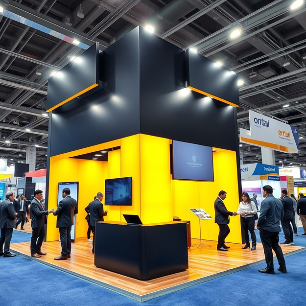 exhibition stall fabrication at lusso events